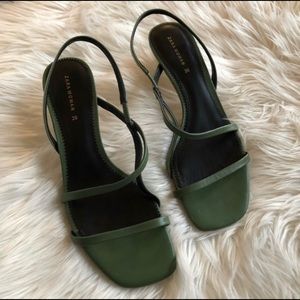 Zara Slingback Barely There Strappy Sandals